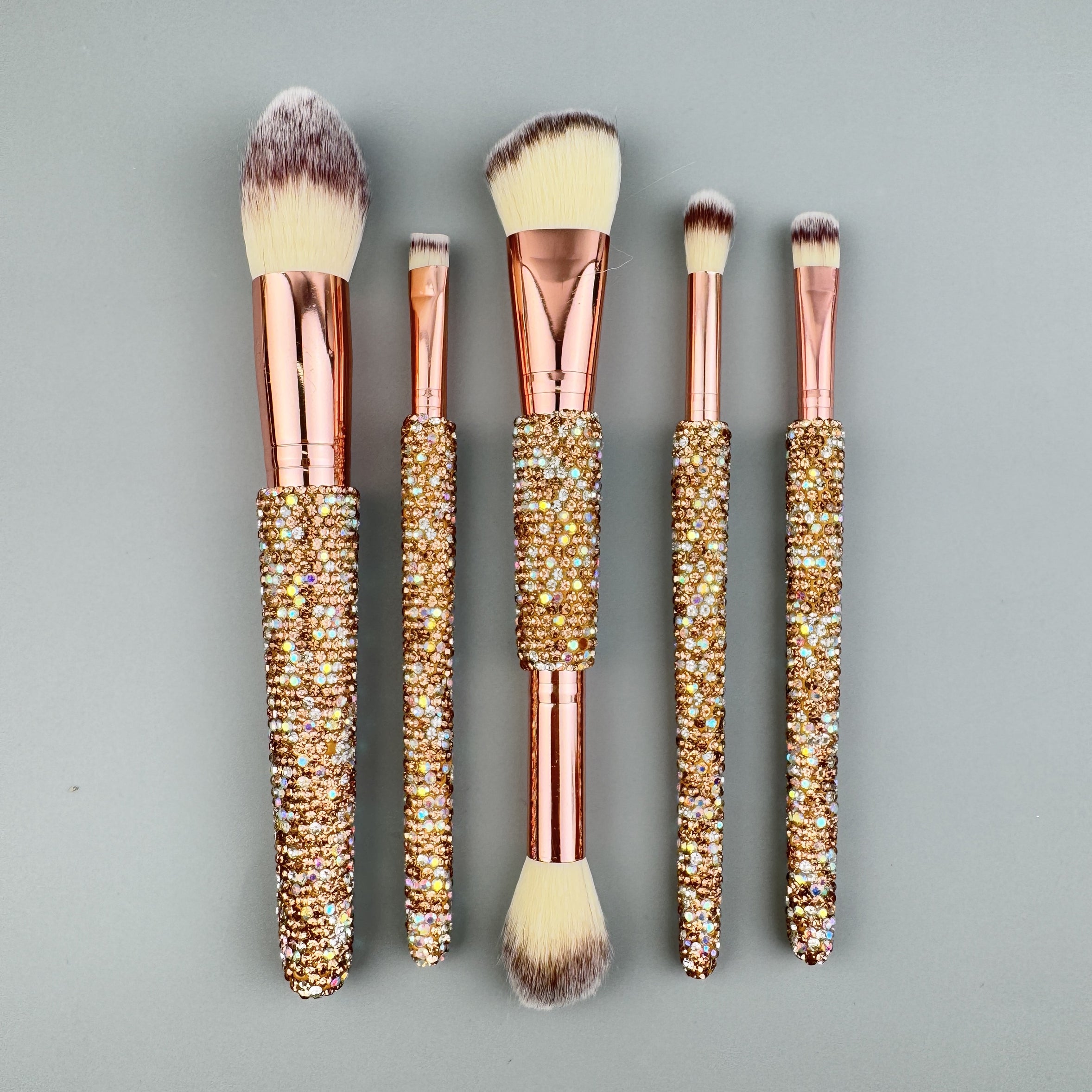 Makeup Bling Brushes Makeup Brush set bedazzled bling brushes on sale handmade bling