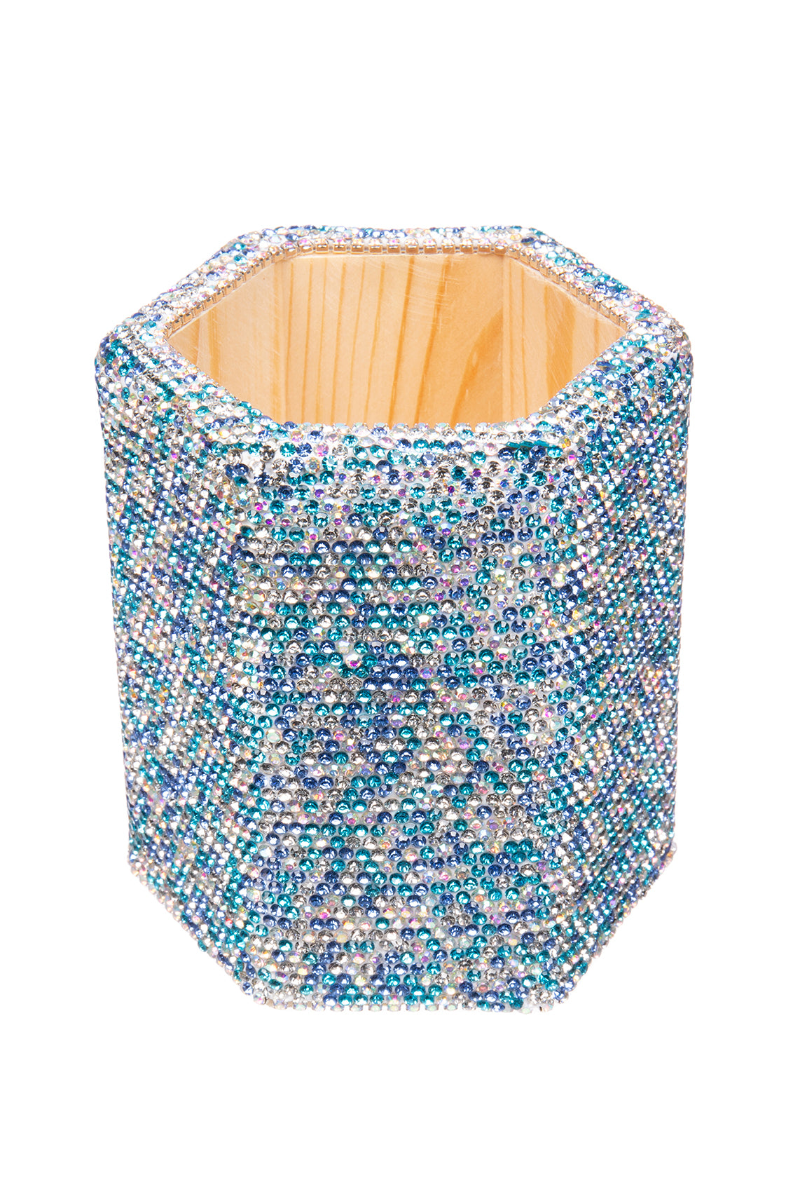 Ceramic Rhinestone Make Up Brush Holder CR0021