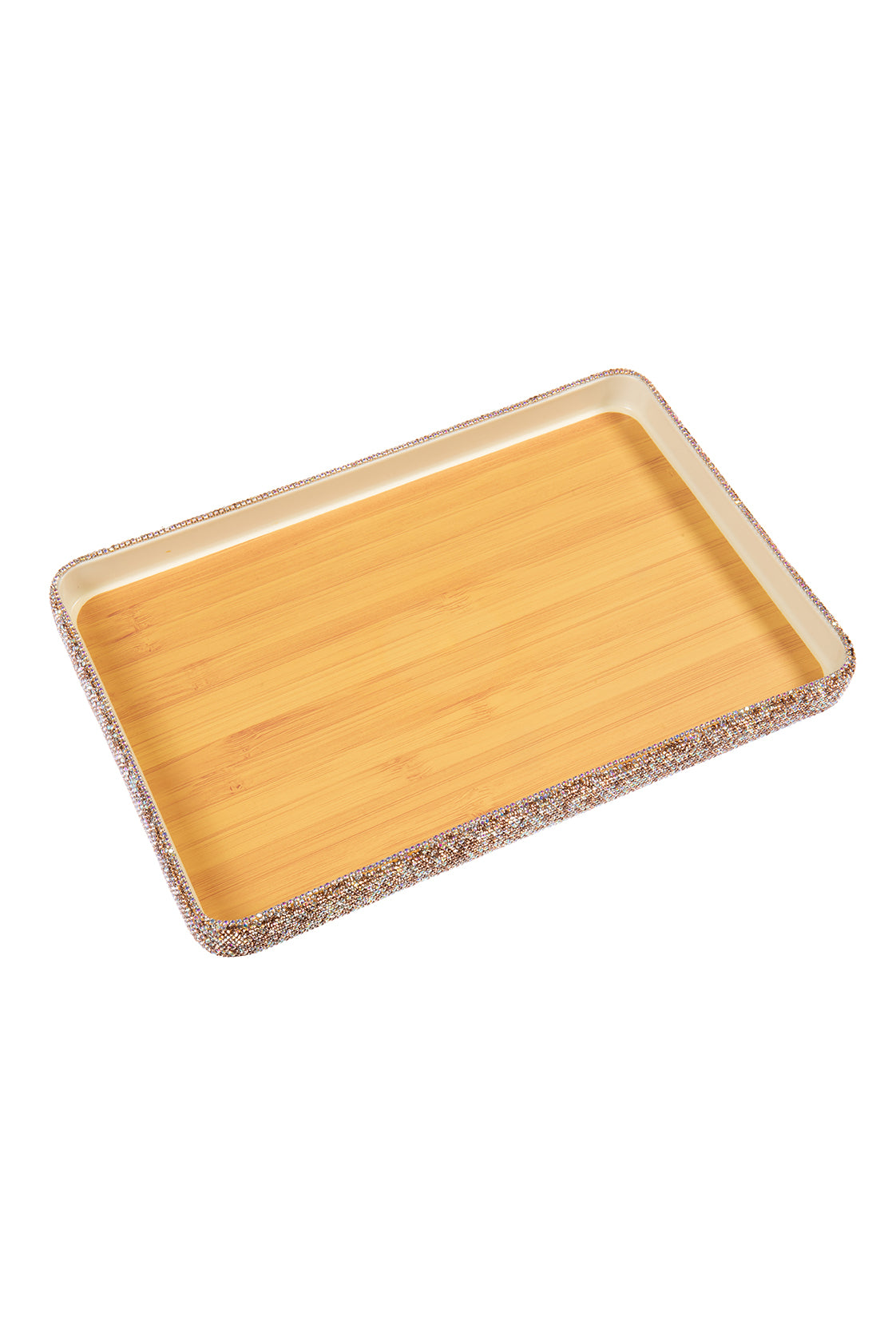 Large Ceramic Rhinestone Decoration Tray CR0022