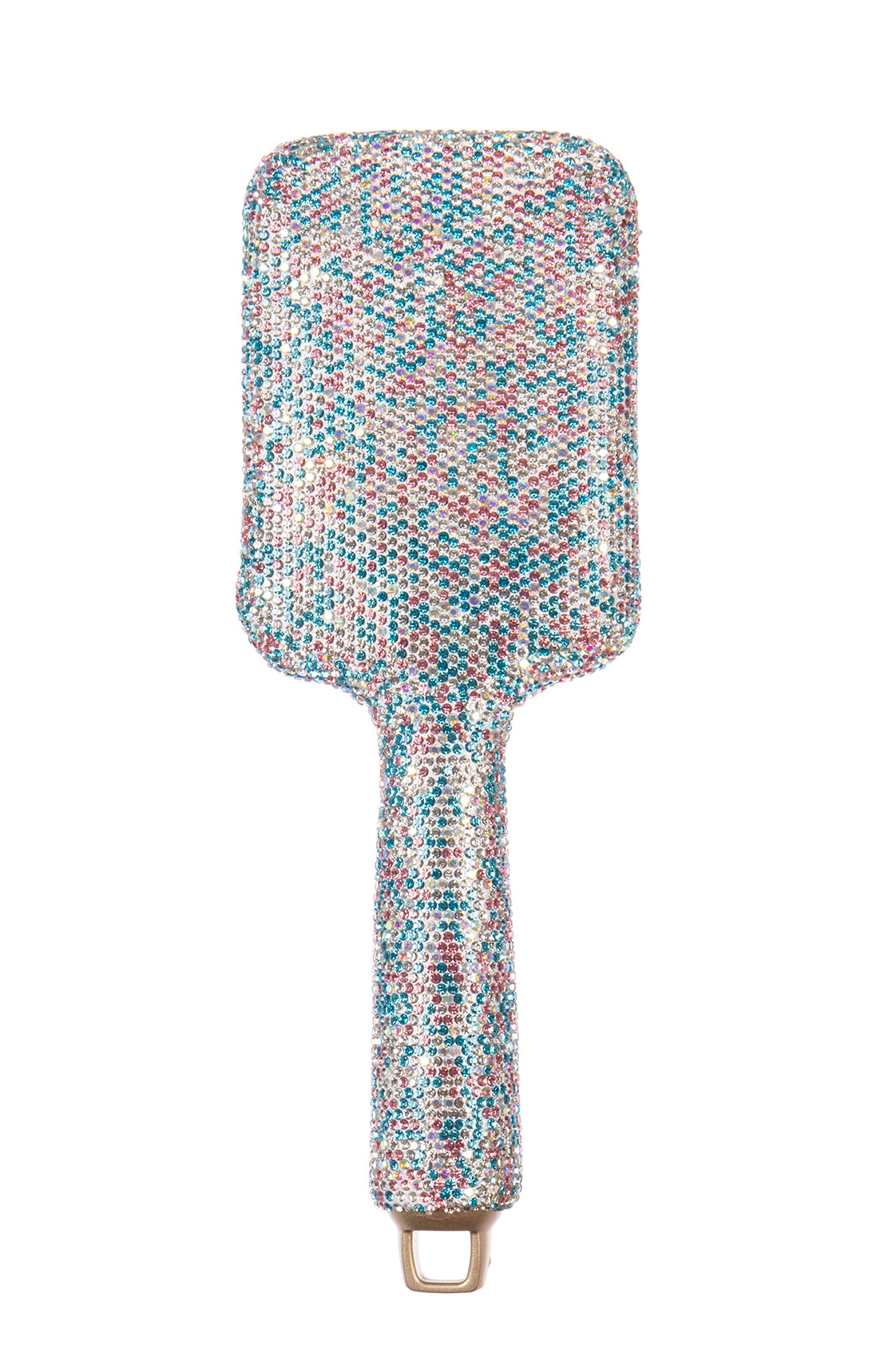 Ceramic Rhinestone Square Hair Brush ACR10026