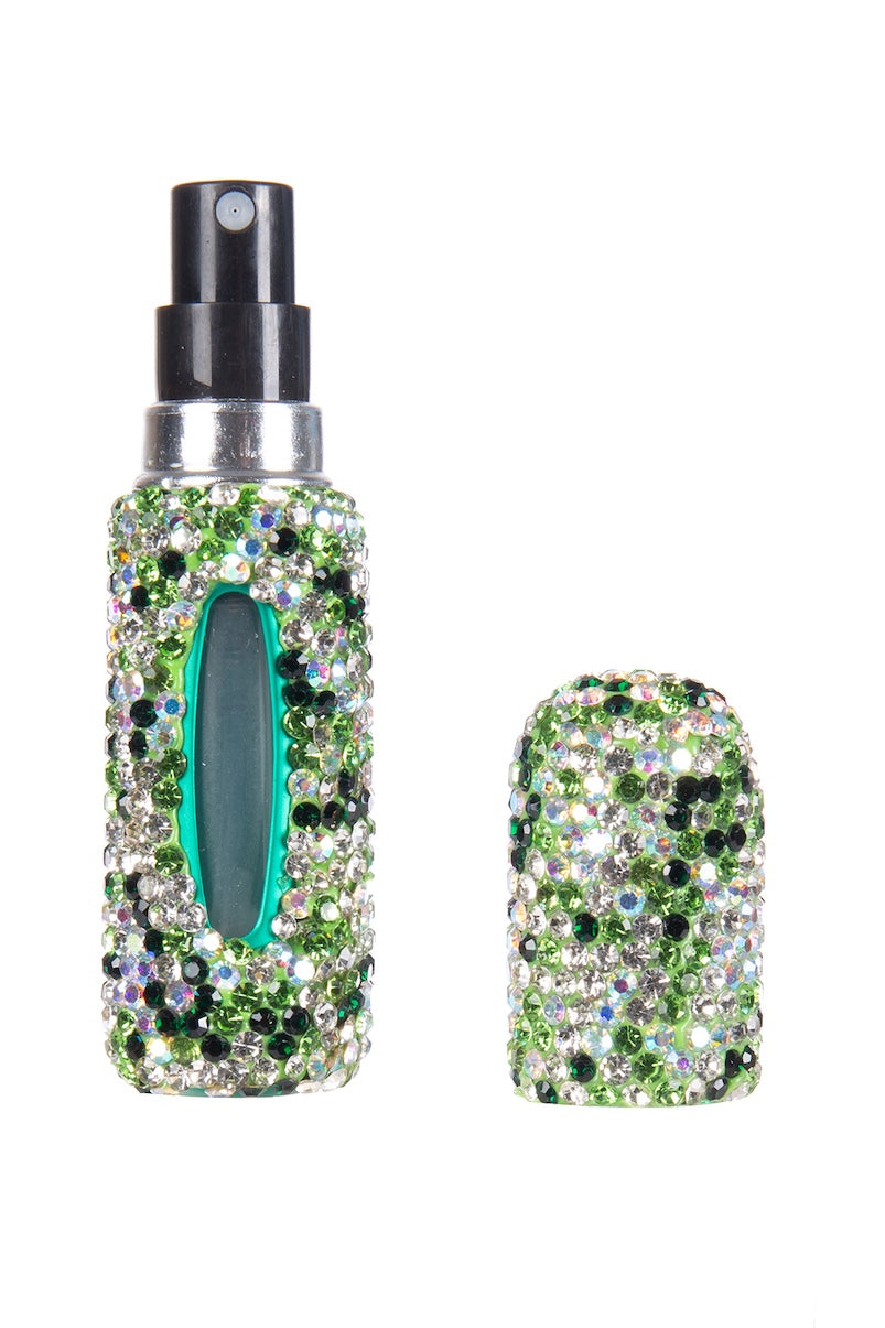 Travel Perfume Refill Ceramic Rhinestone Bottle ACR10029