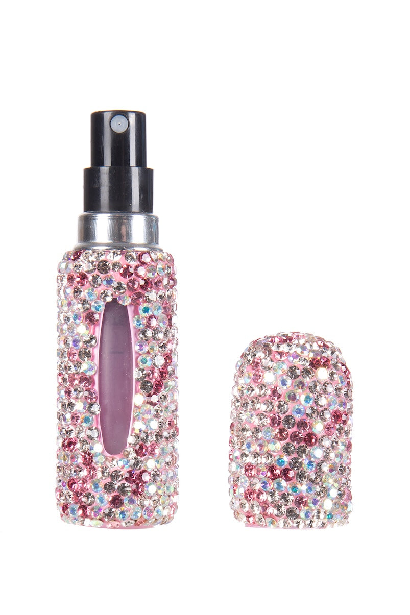 Travel Perfume Refill Ceramic Rhinestone Bottle ACR10029