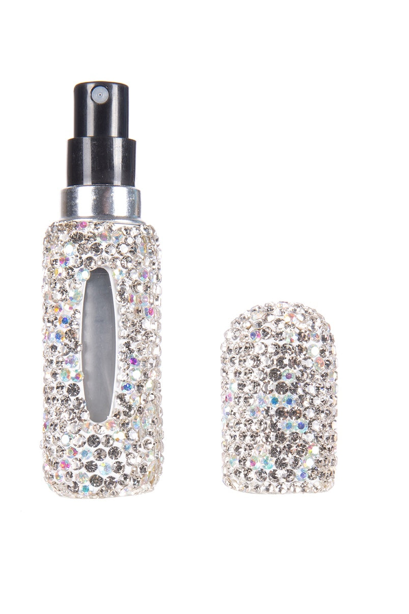 Travel Perfume Refill Ceramic Rhinestone Bottle ACR10029