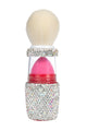 Ceramic Rhinestone Blush with Sponge Applicator Brush CR0033