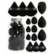 Ceramic Rhinestone 15 PCS Make Up Sponge Set CR0036