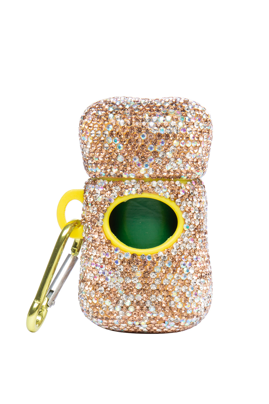 Ceramic Rhinestone Poop Bag Holder CR0054