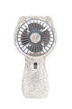 Ceramic Rhinestone Cat Hand Held Fan CR0057
