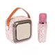 Ceramic Rhinestone Portable Speaker Microphone Set CR0114