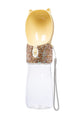 Ceramic Rhinestone Carry Around Pet Drinking Bottle CR0063