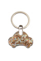 Ceramic Rhinestone Car Keychain CR0064
