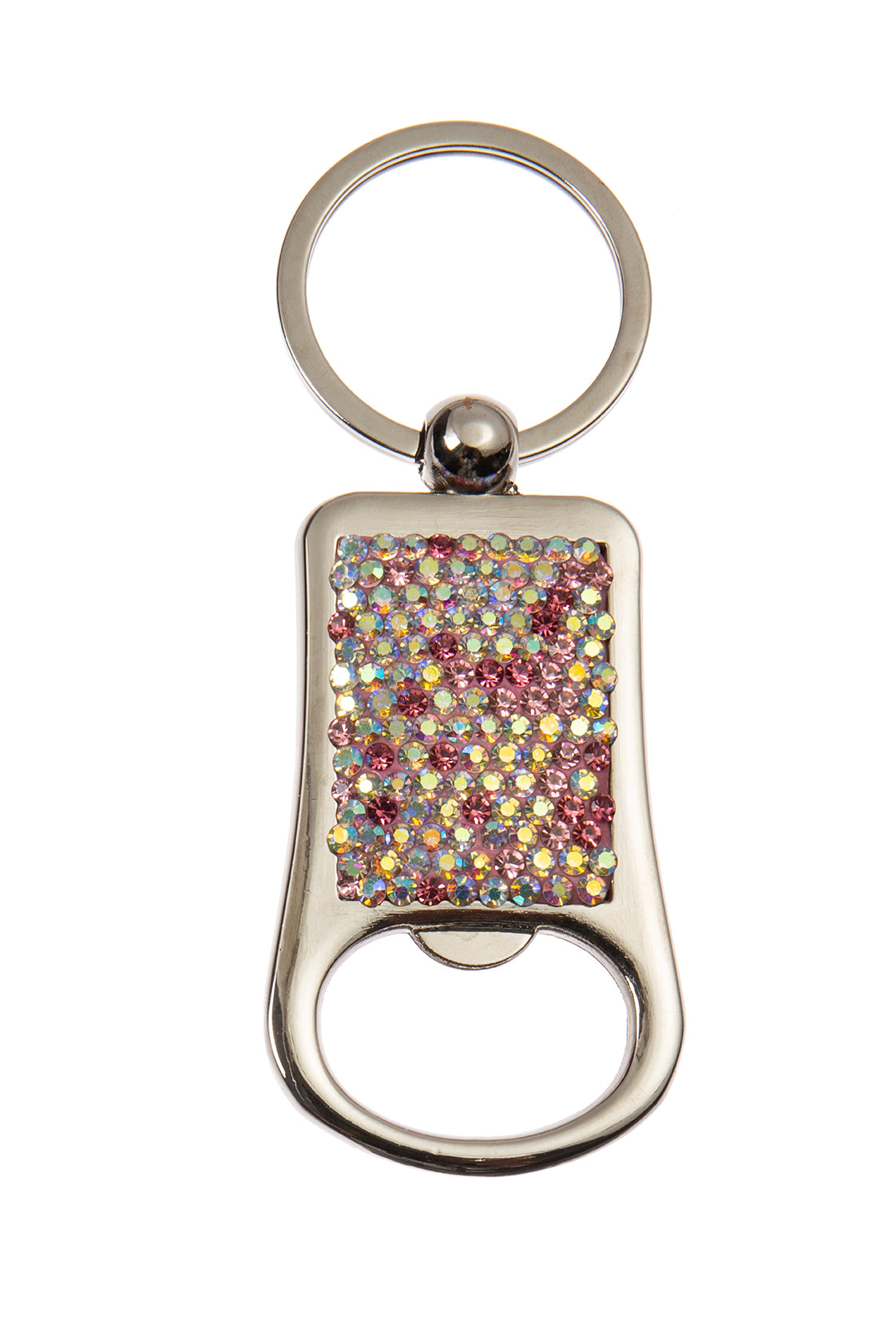 Ceramic Rhinestone Bottle Opener Keychain CR0066