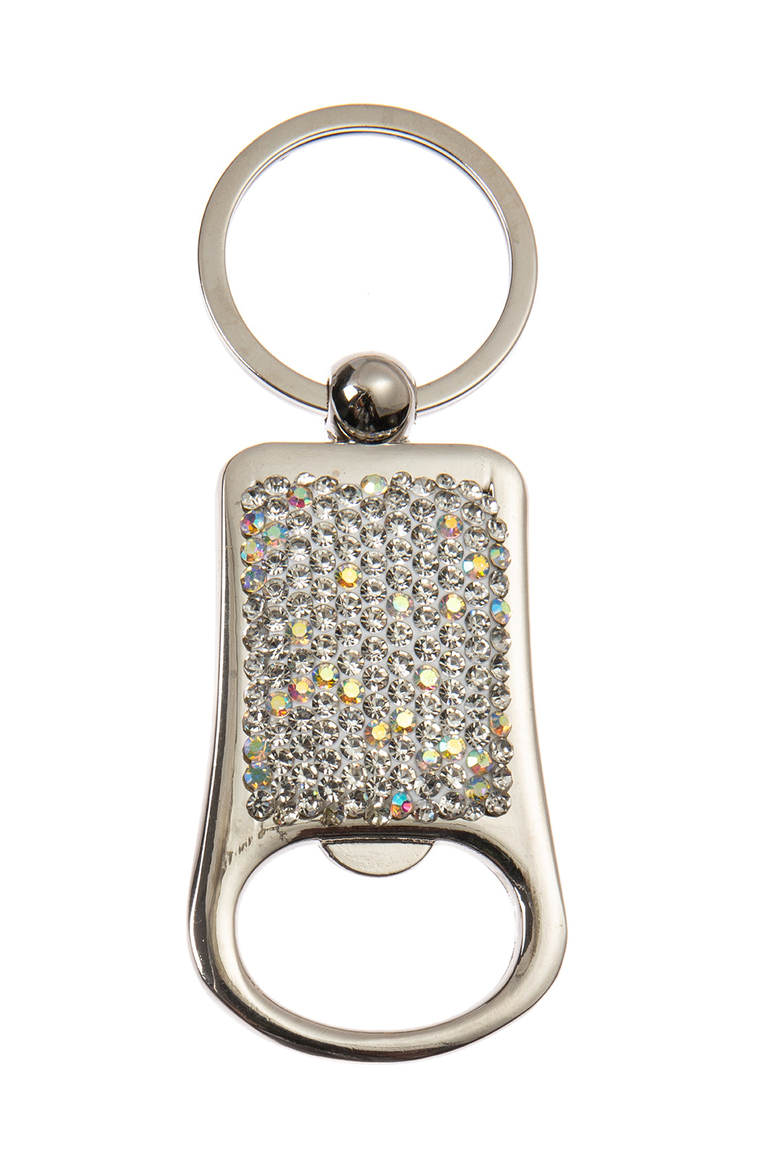 Ceramic Rhinestone Bottle Opener Keychain CR0066