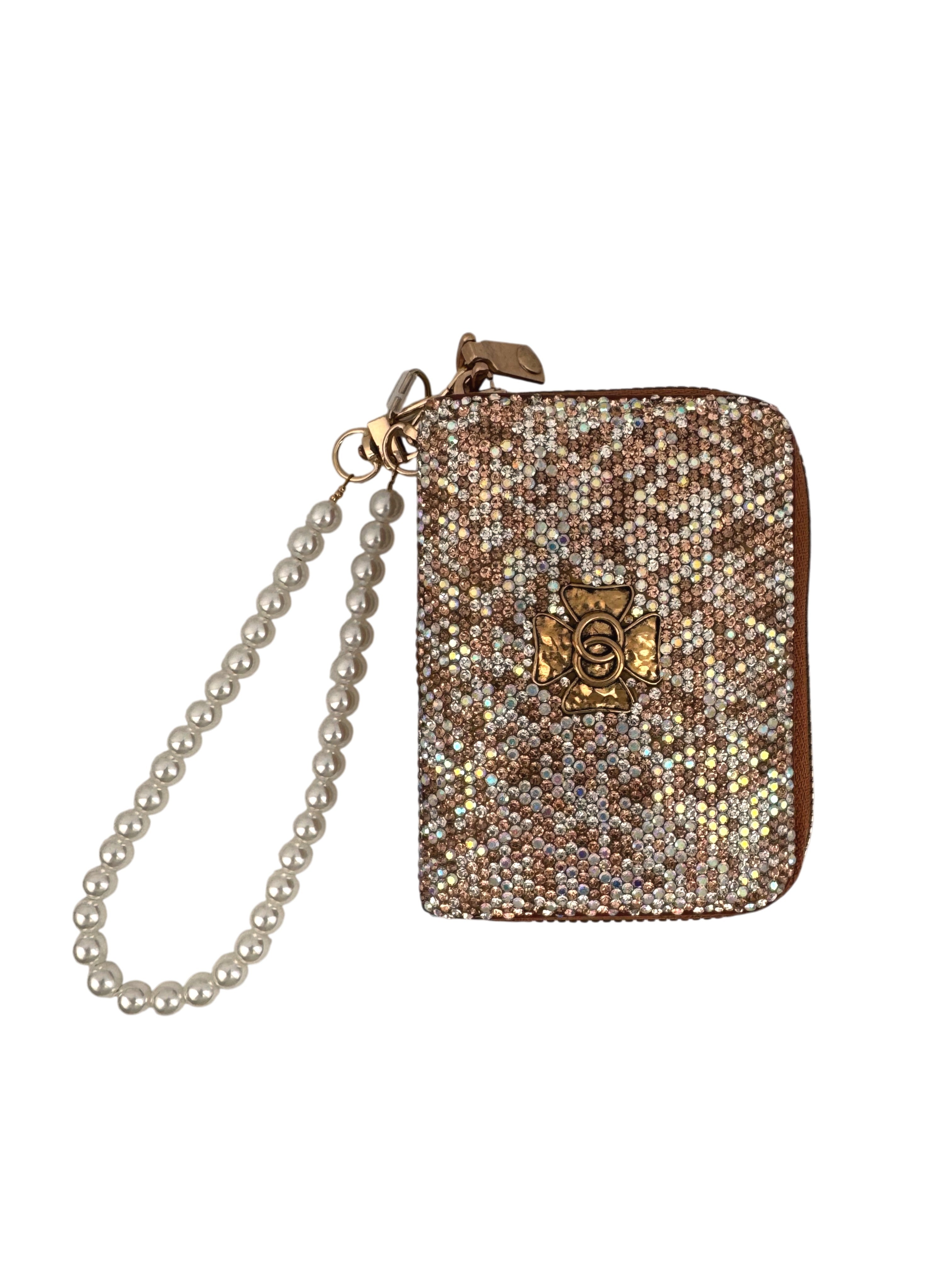 Ceramic Rhinestone Card Wallet CR0075