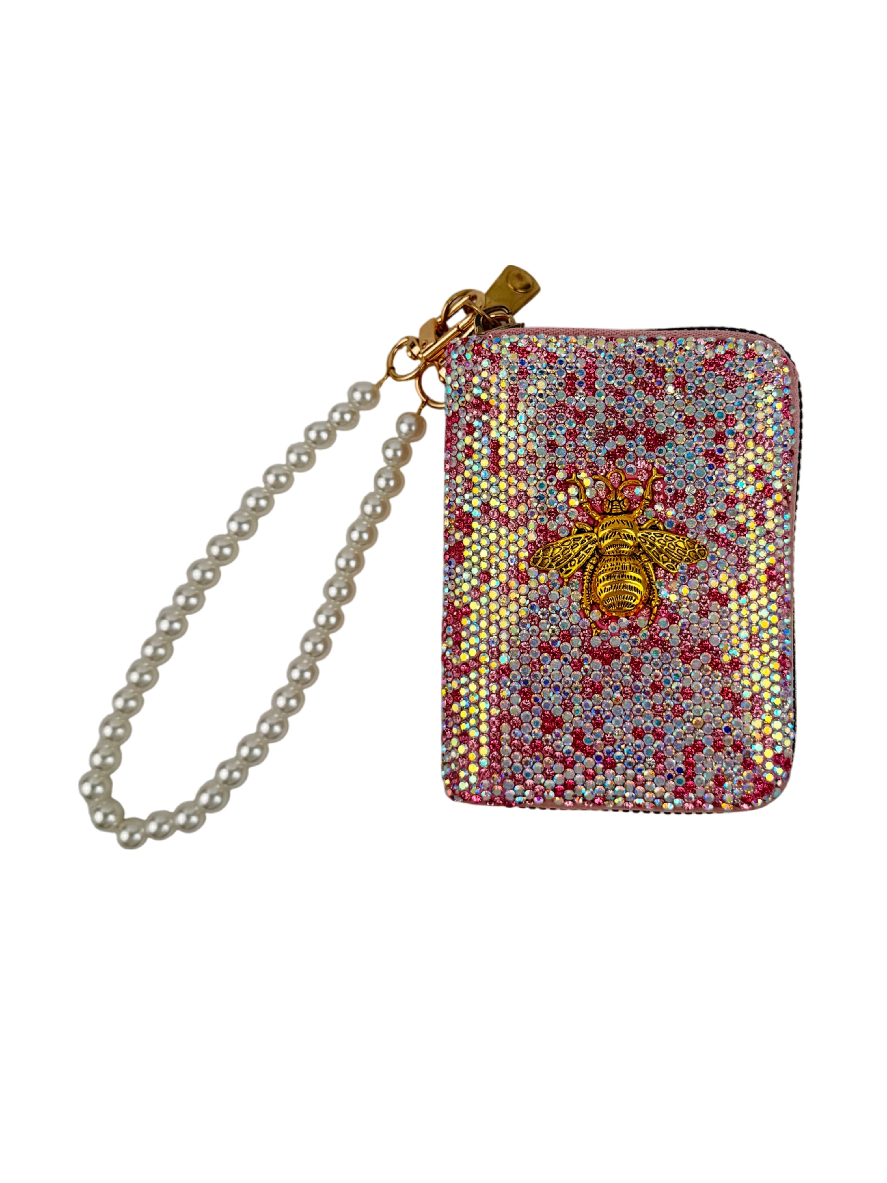 Ceramic Rhinestone Card Wallet CR0075