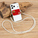 Ceramic Rhinestone Phone Lanyard CR0086