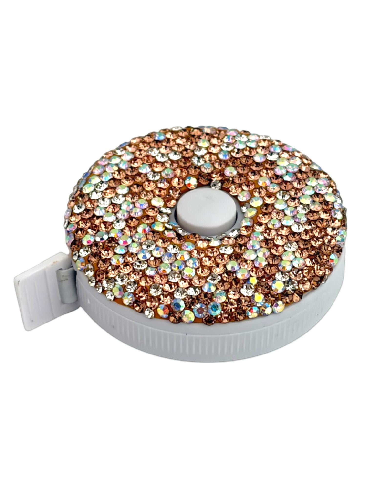 Light Ceramic Rhinestone Tape Measure CR0092