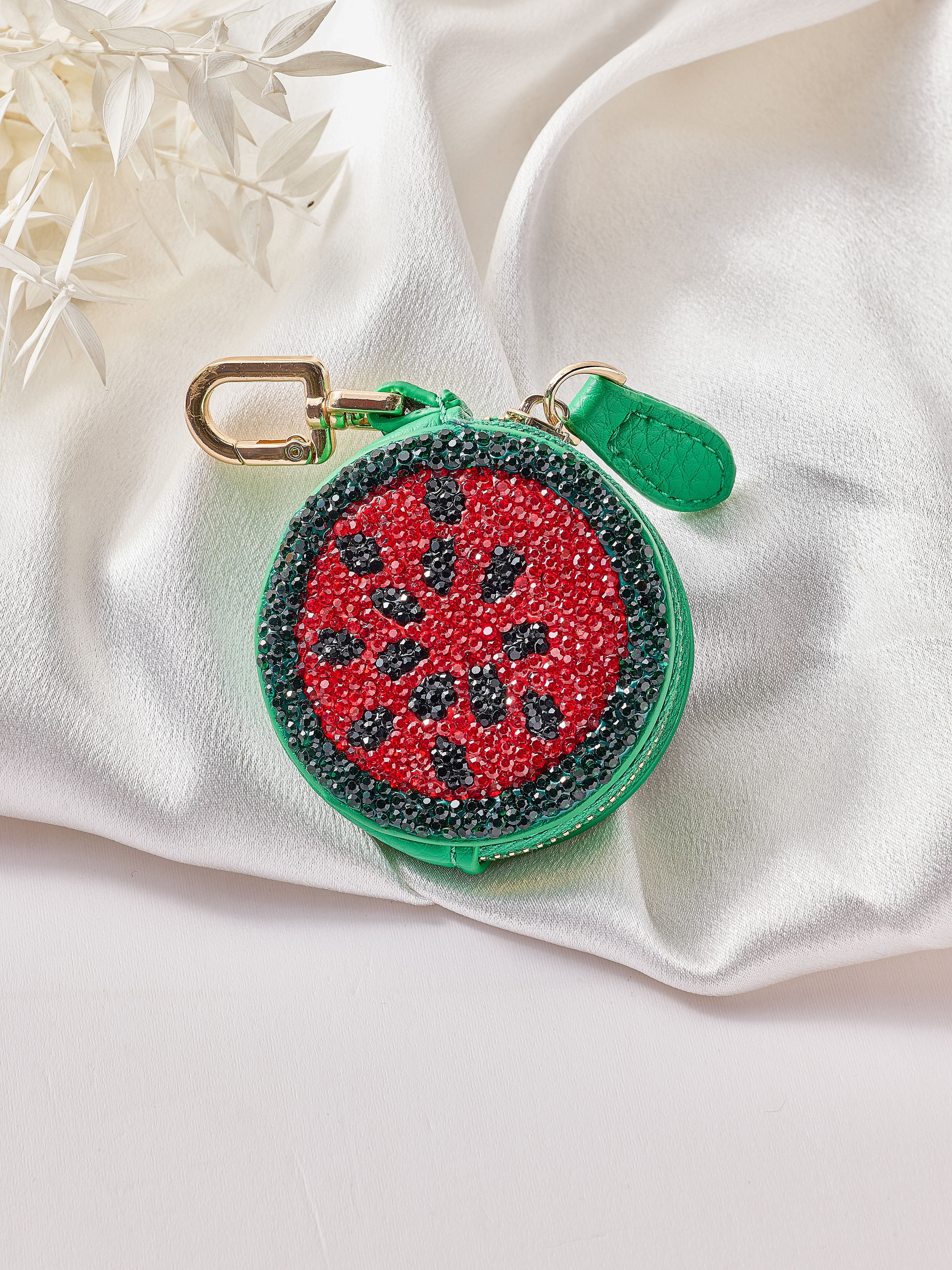 Watermelon Rhinestone Keychain CR0150