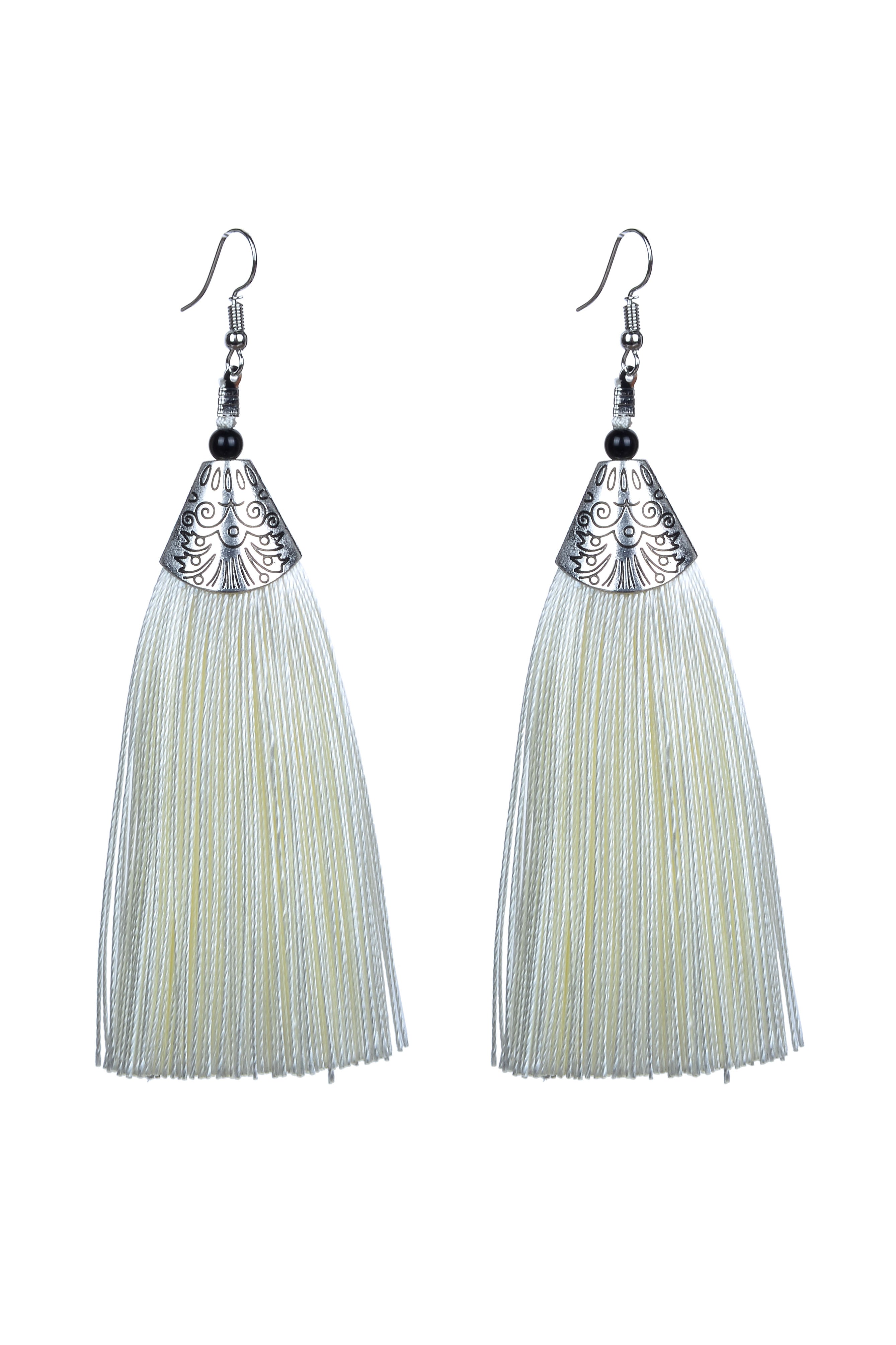 Fashion Bohemian Women Silk Tassel Drop Earrings E2121