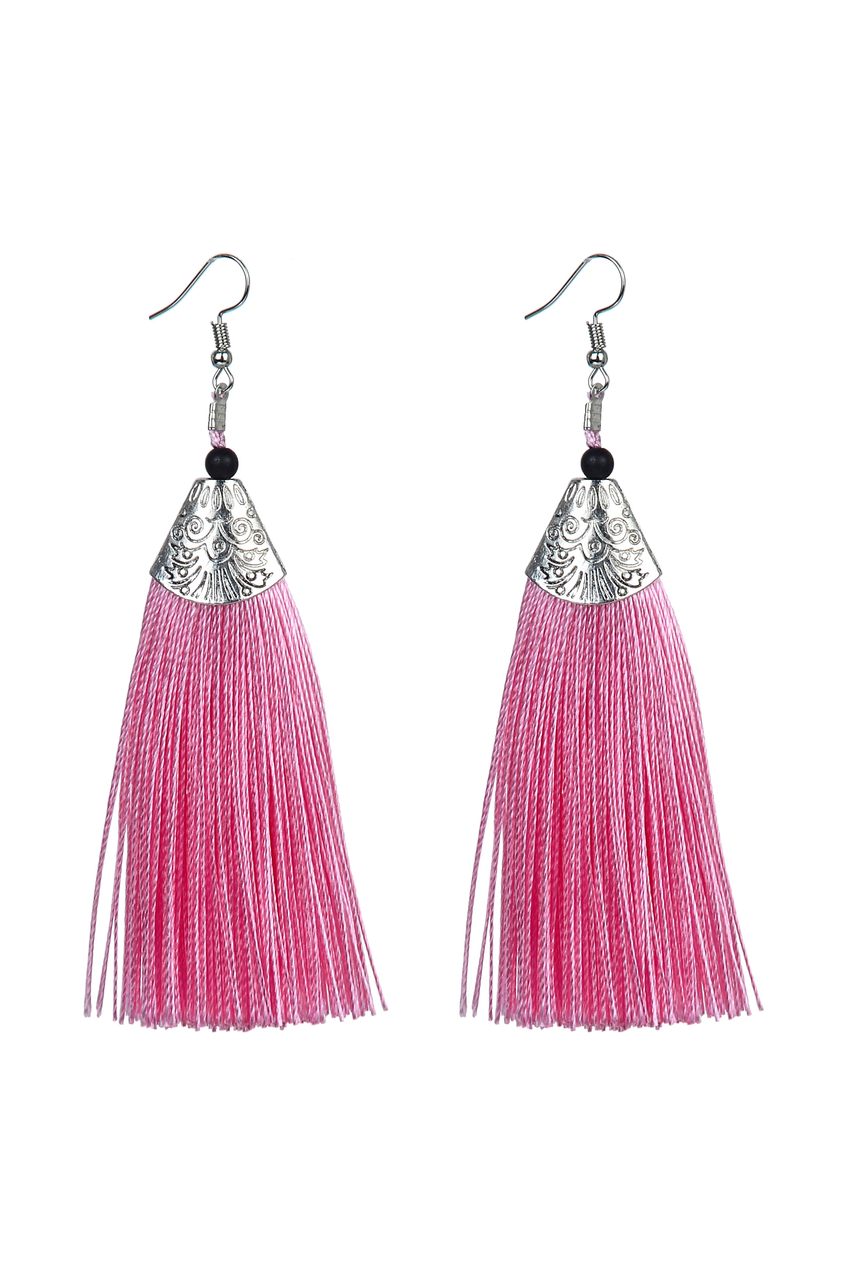 Fashion Bohemian Women Silk Tassel Drop Earrings E2121