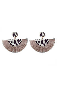 Women Sector Tassel Earrings E2321