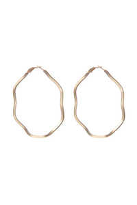 Irregular Hoop Earrings E2494