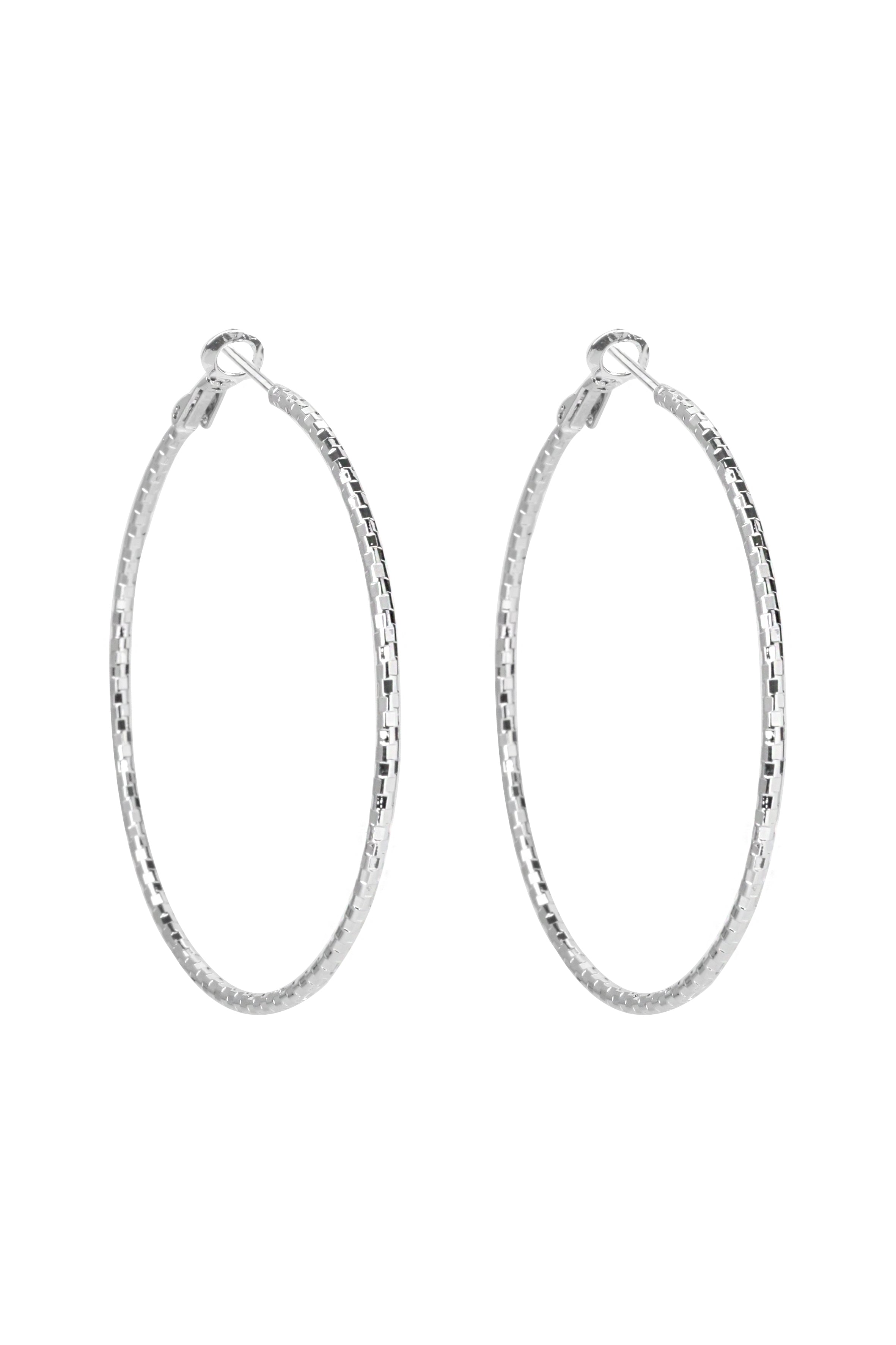 Circle Hoop Earrings E2901