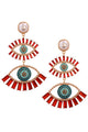 Multilayer Against Evil Eyes Earrings E2975
