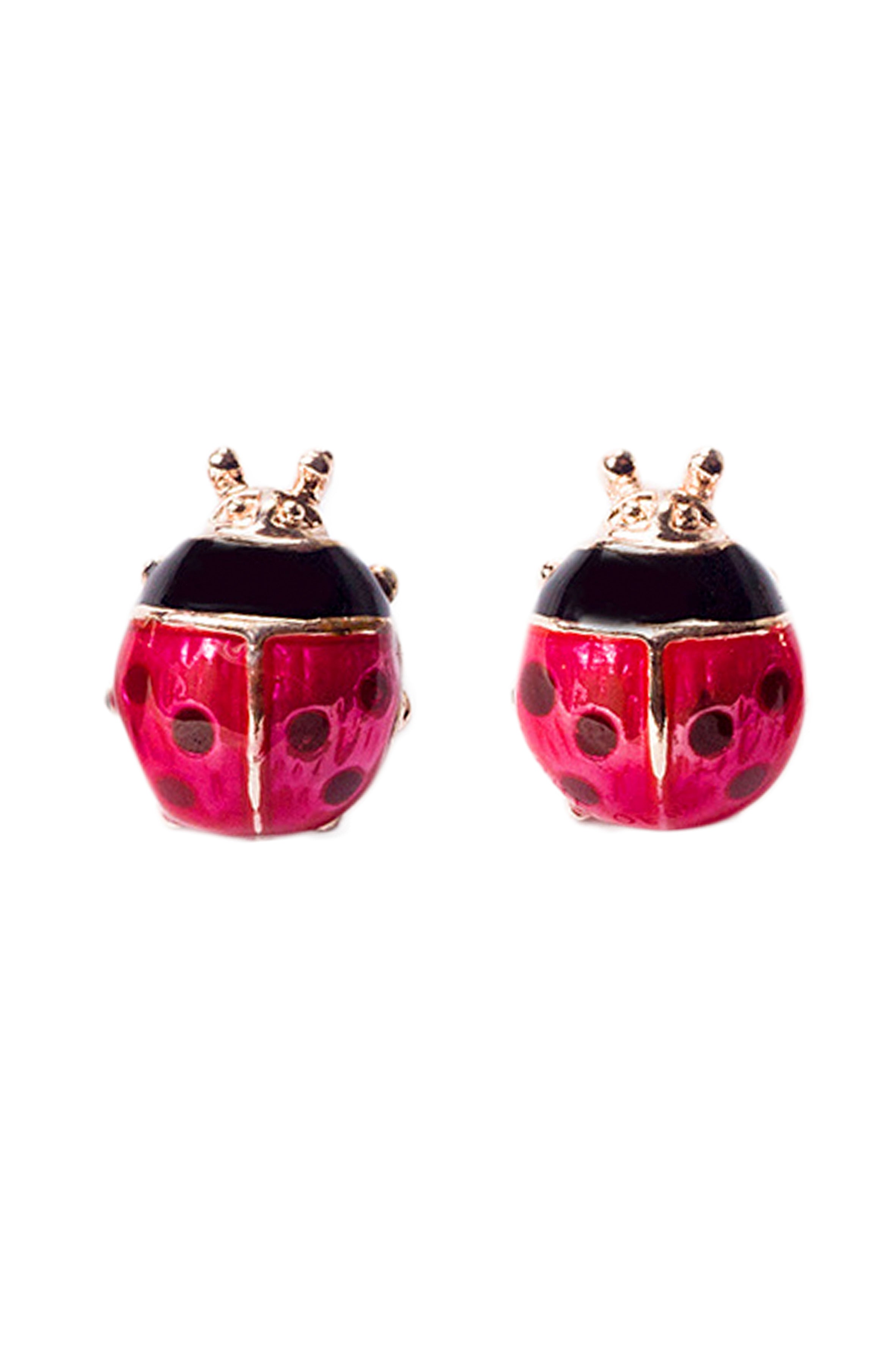 Ladybug Alloy Stud Earrings E3829