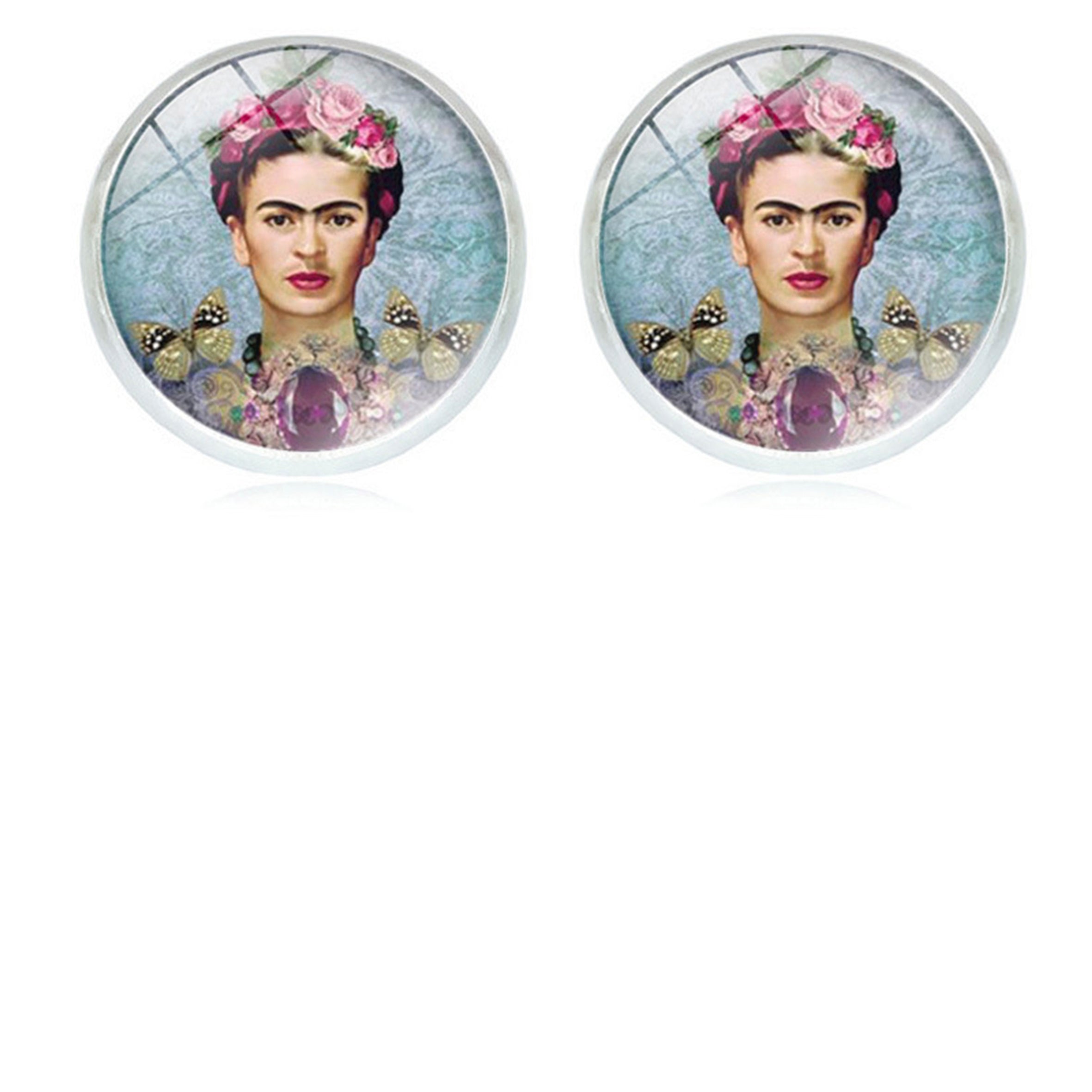 Frida Circle Stud Earrings E4168