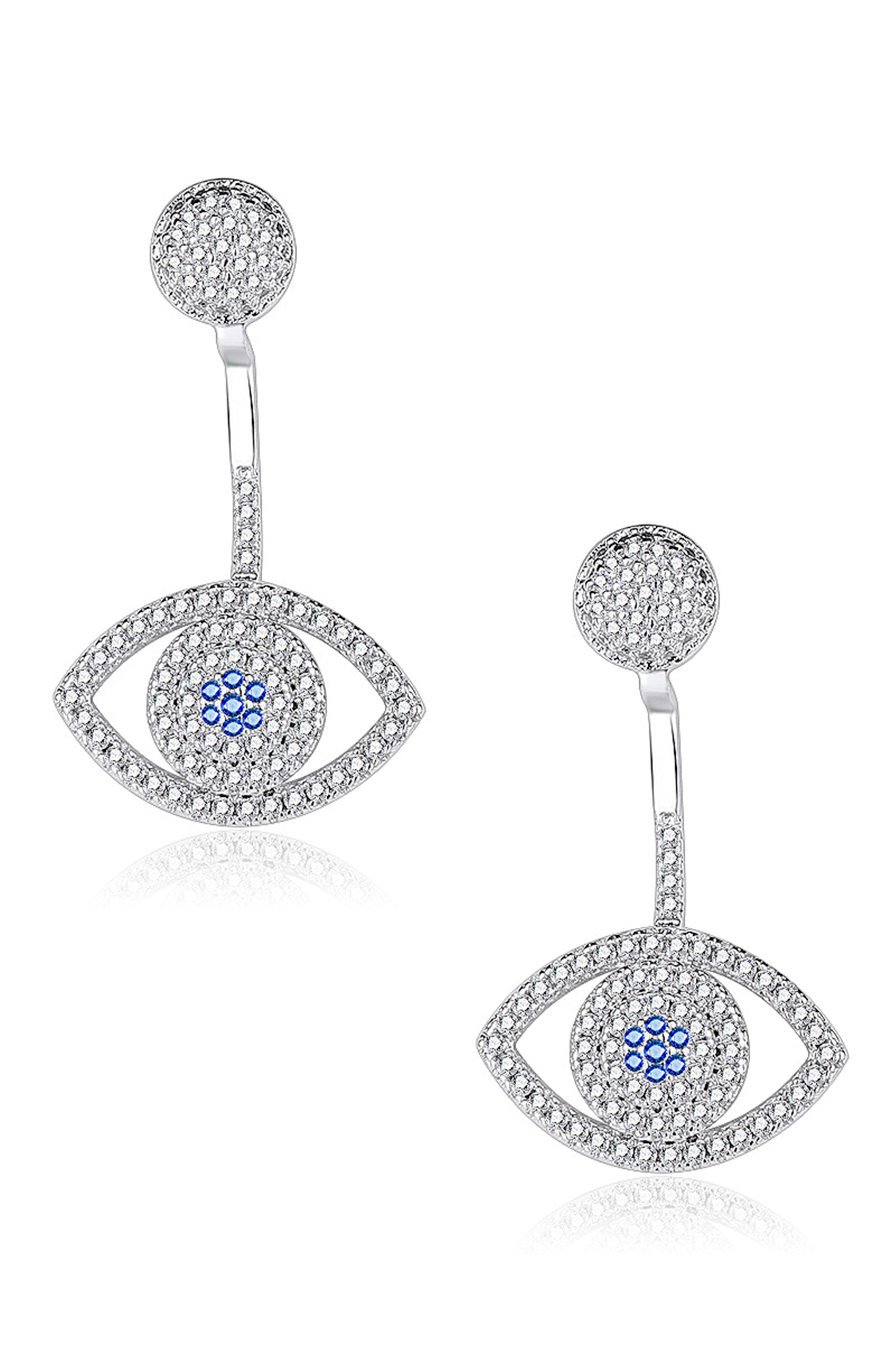 Evil Eye Zircon Earrings E4553