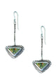 Stone Triangle Alloy Earrings E5147