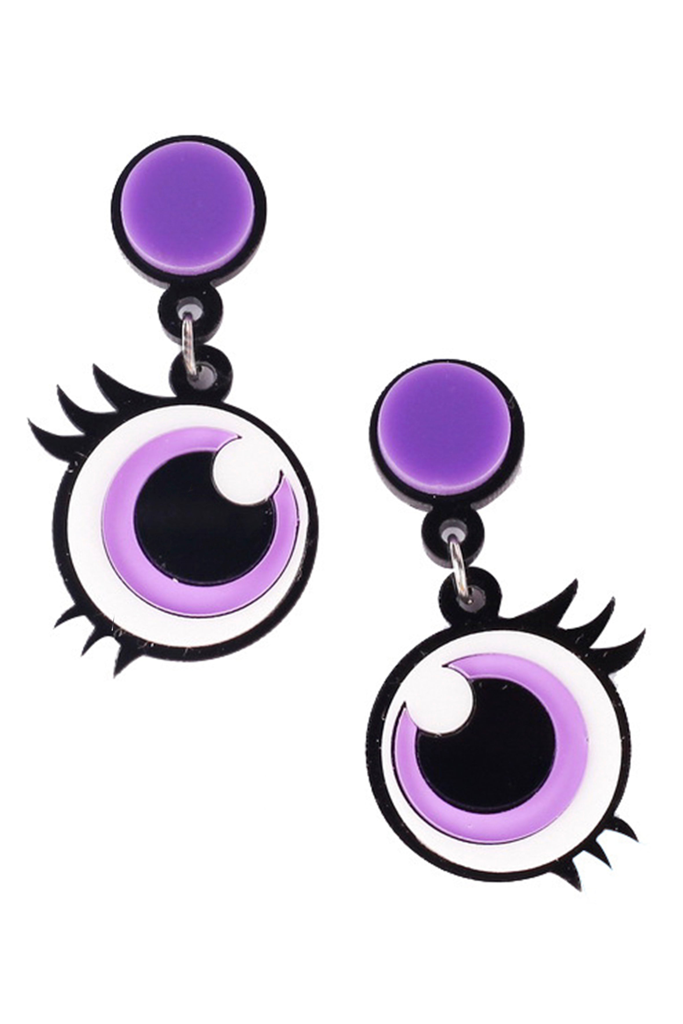 Eye Acrylic Earrings E5168