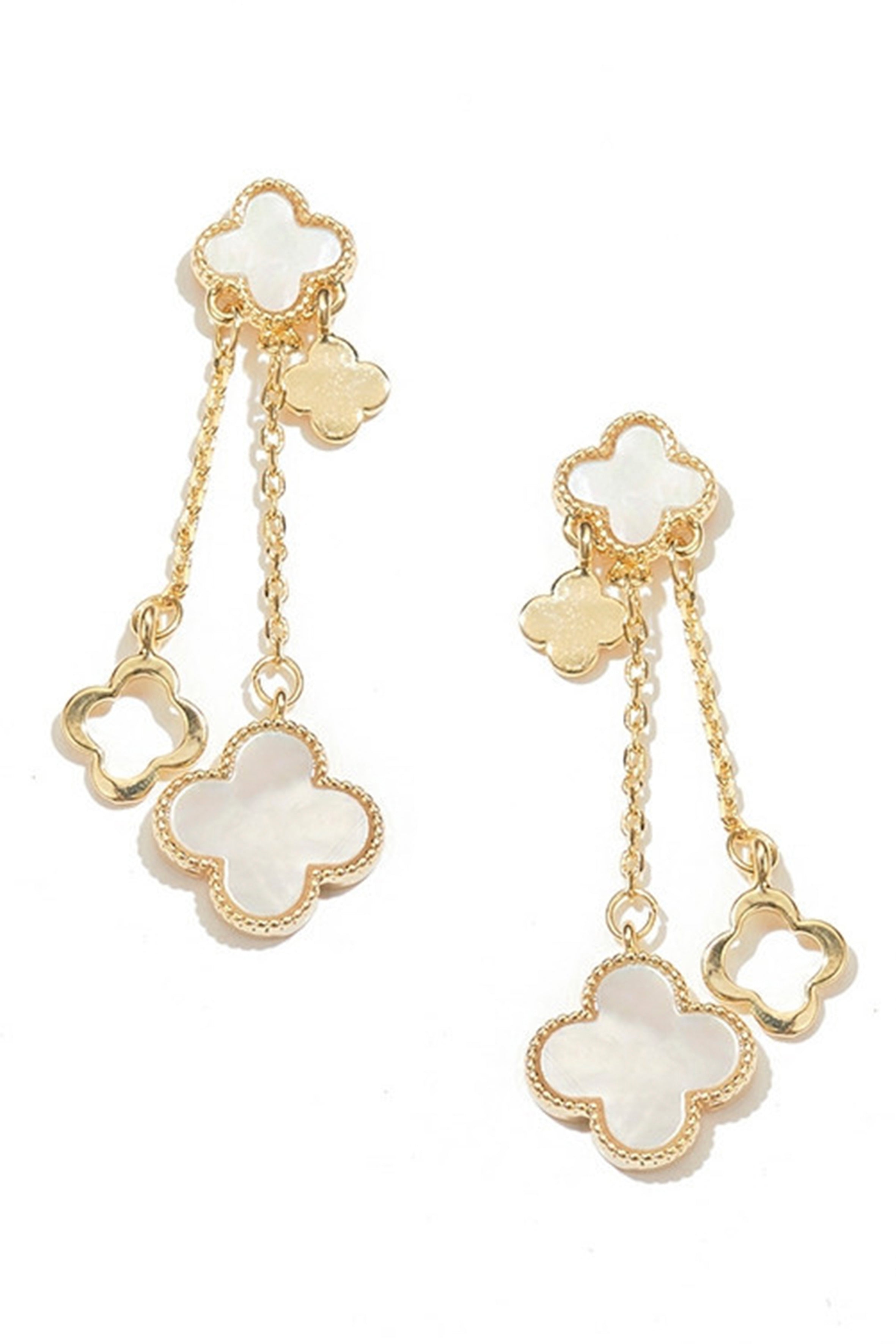 Clover Chain Earrings E5321
