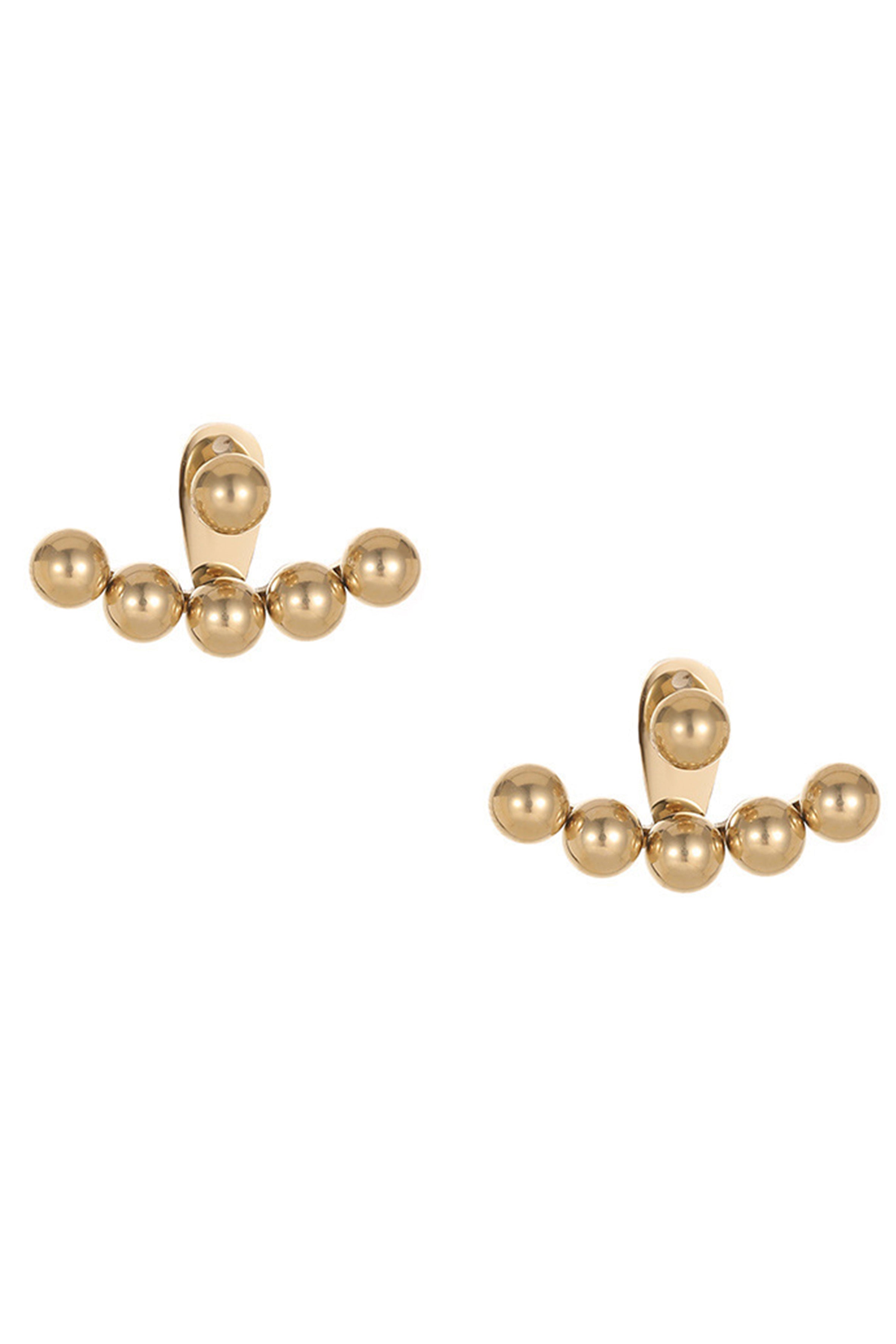 Geometry Stainless Steel Stud Earrings E5720