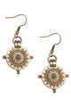 Disc Alloy Earrings E5858