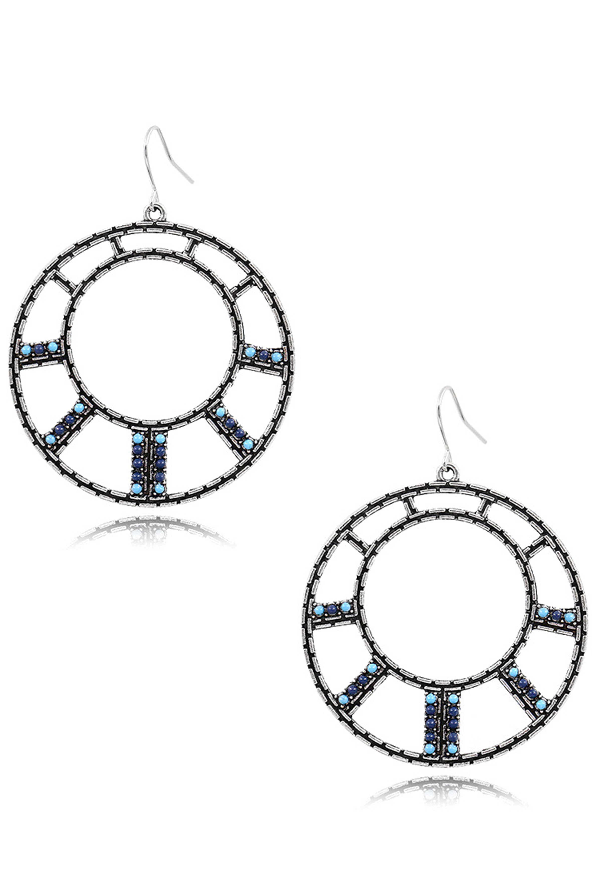 Circle Alloy Earrings E5859