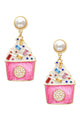 Ice-cream Rhinestone Earrings E6198