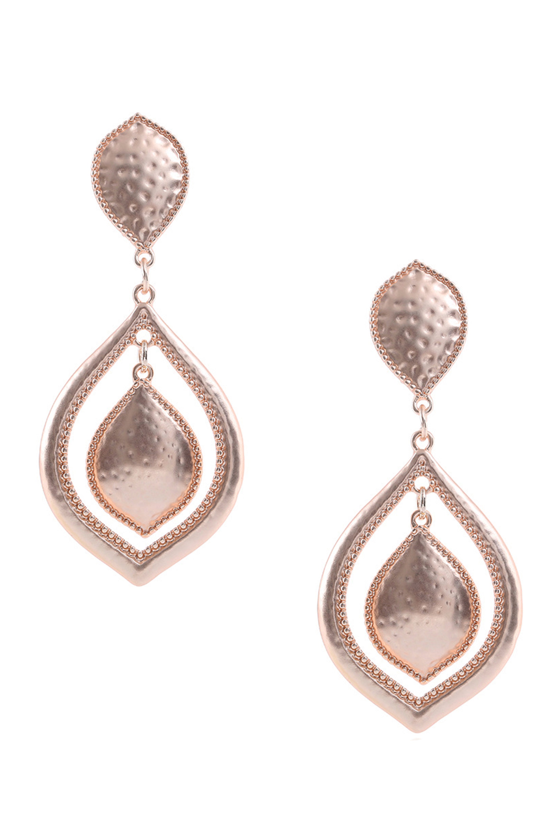 Pendientes de aleación con forma de lágrima E6470