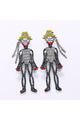 Halloween Humanoid Rhinestone Earrings  E6523