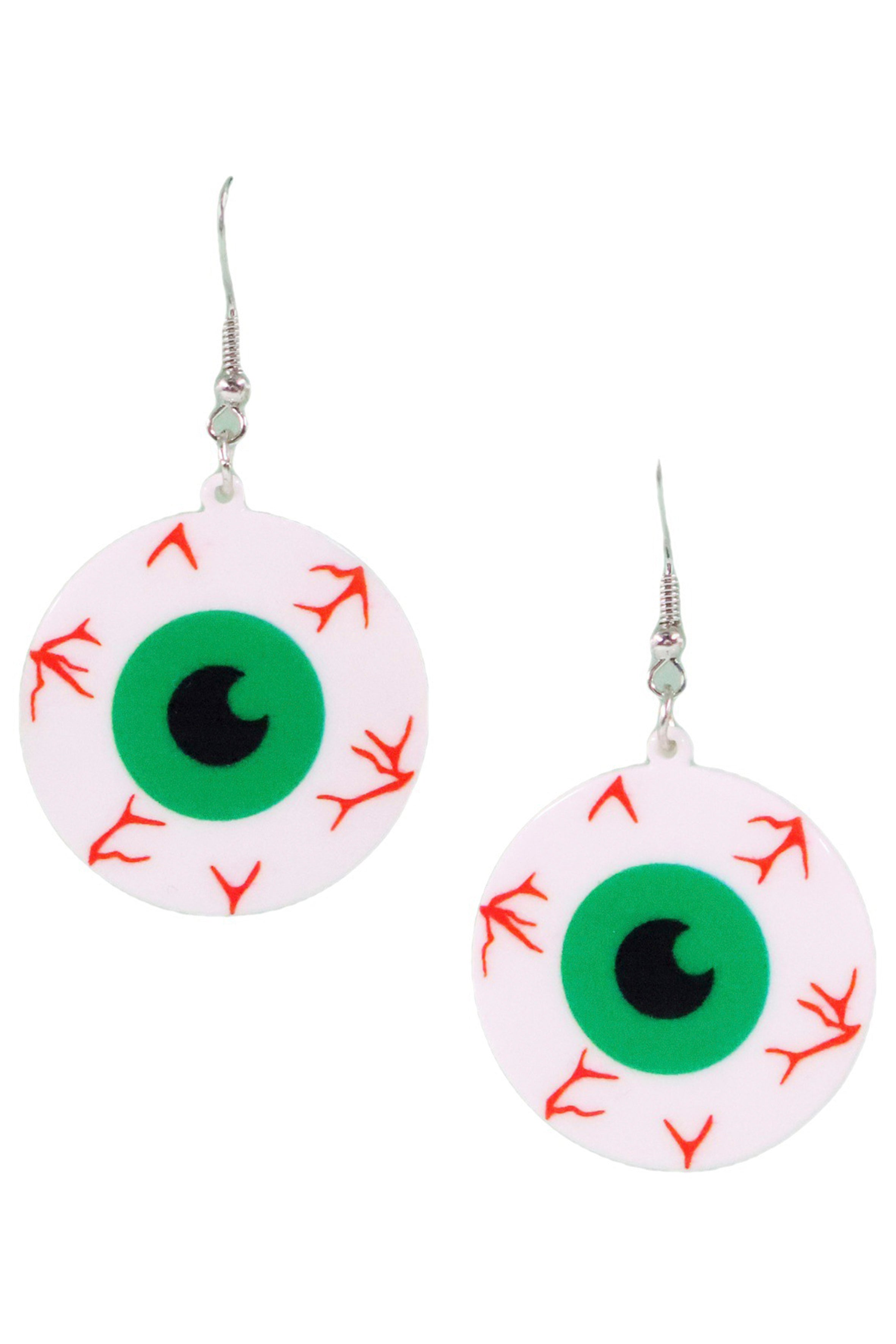 Halloween Eyeball Acrylic Earrings E6672