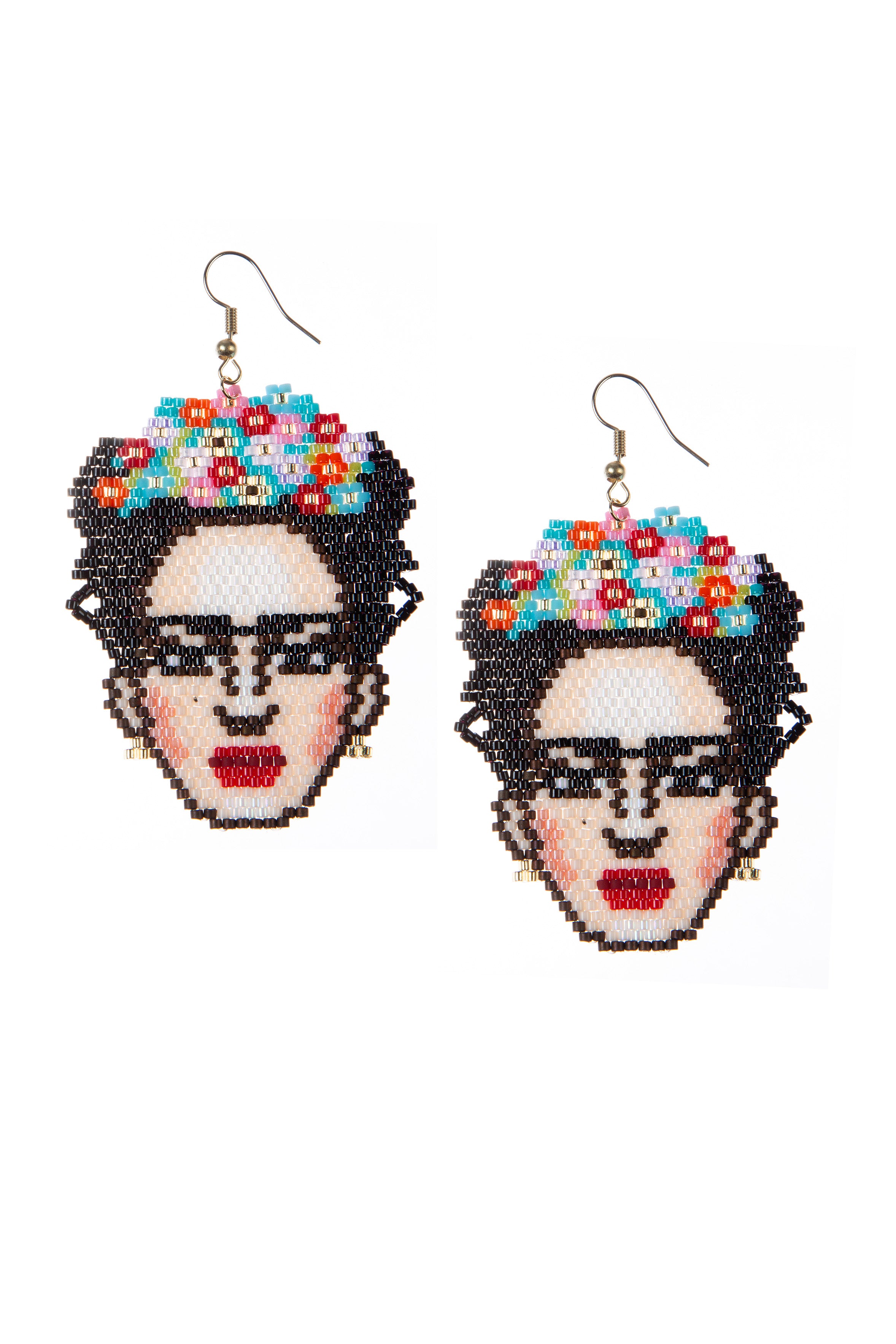 Frida Seed Bead Earrings E7128