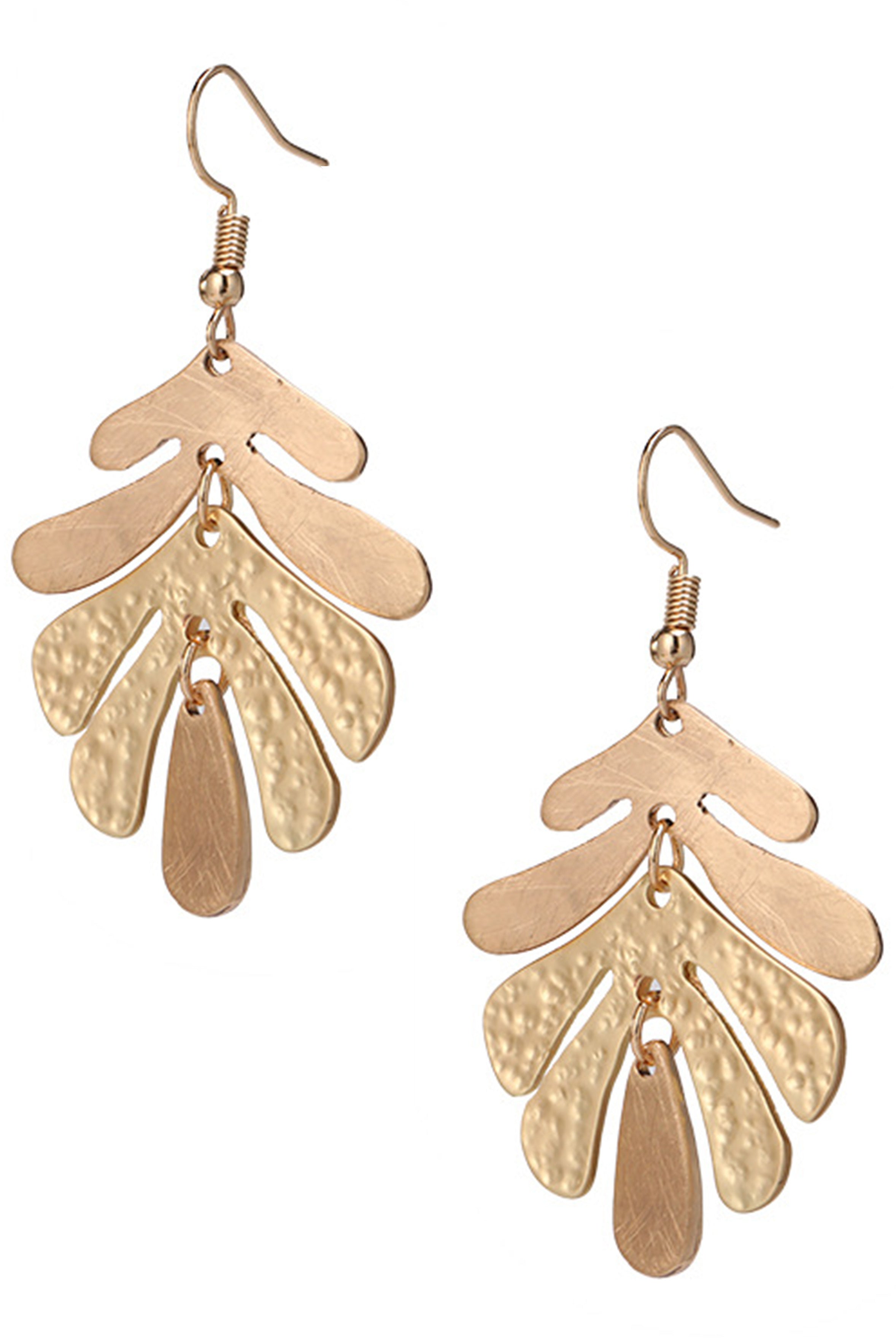 Leaf Alloy Earrings E7492