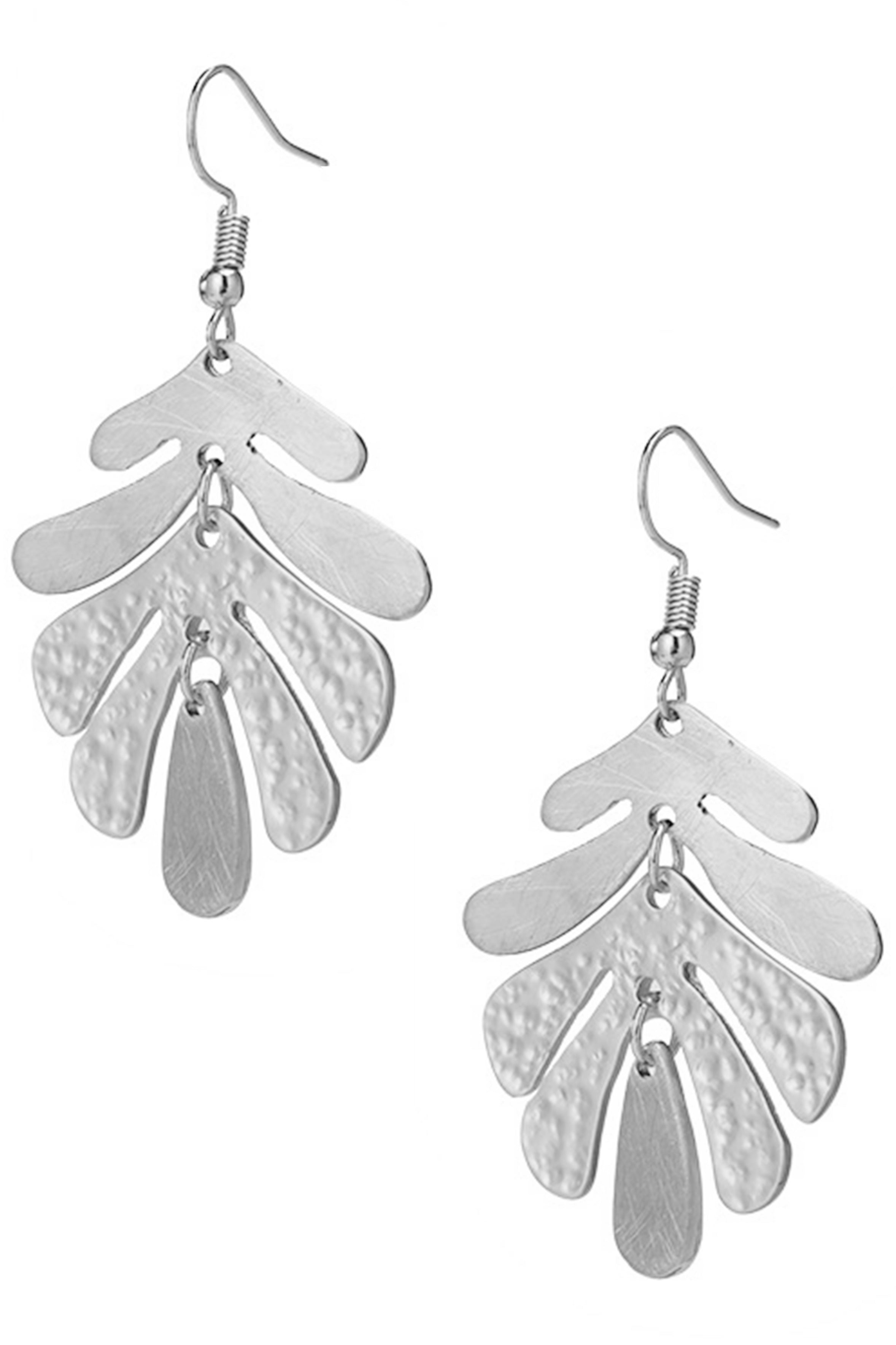 Leaf Alloy Earrings E7492