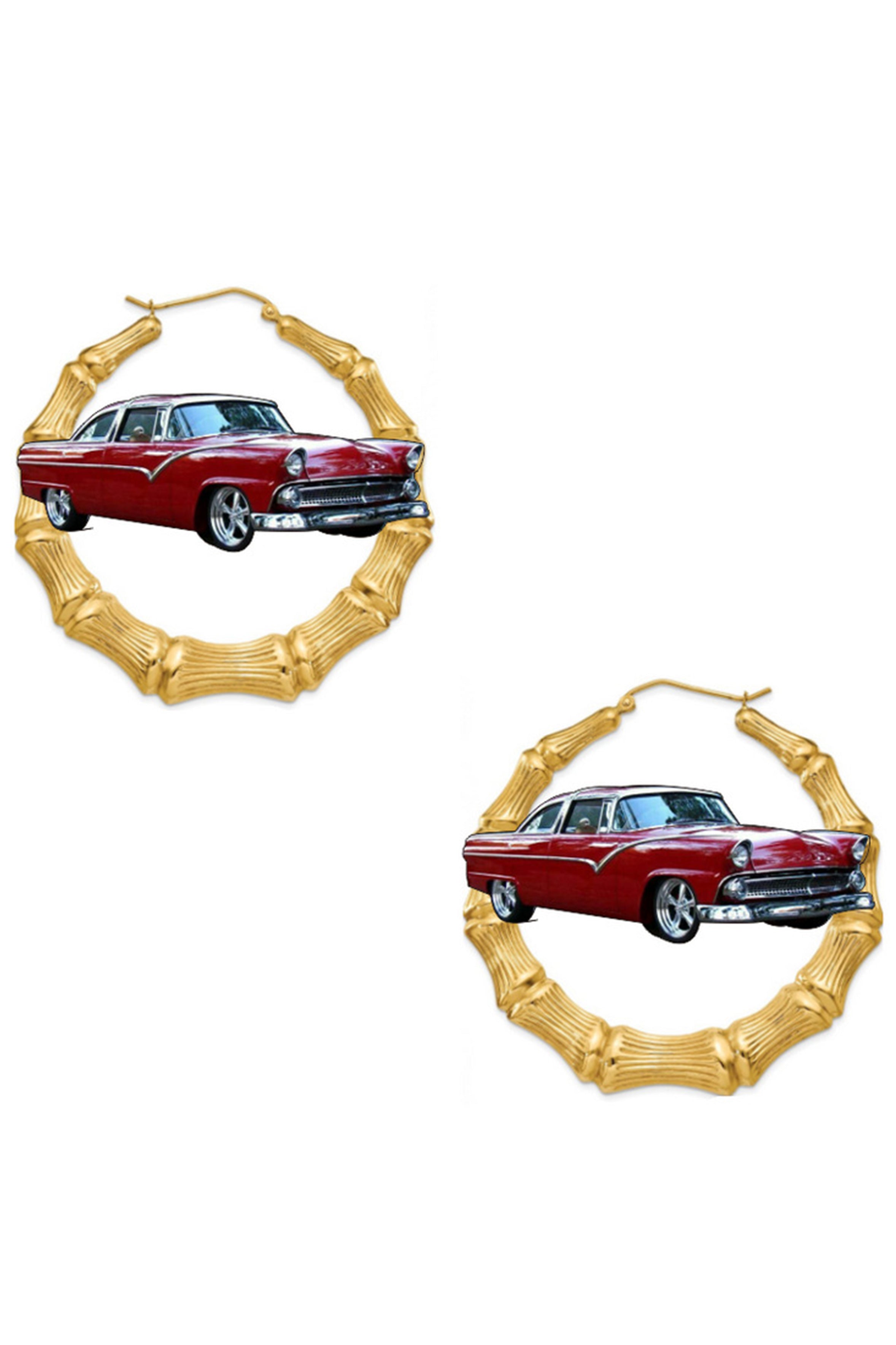 Pendientes de aro de aleación de coche E7726