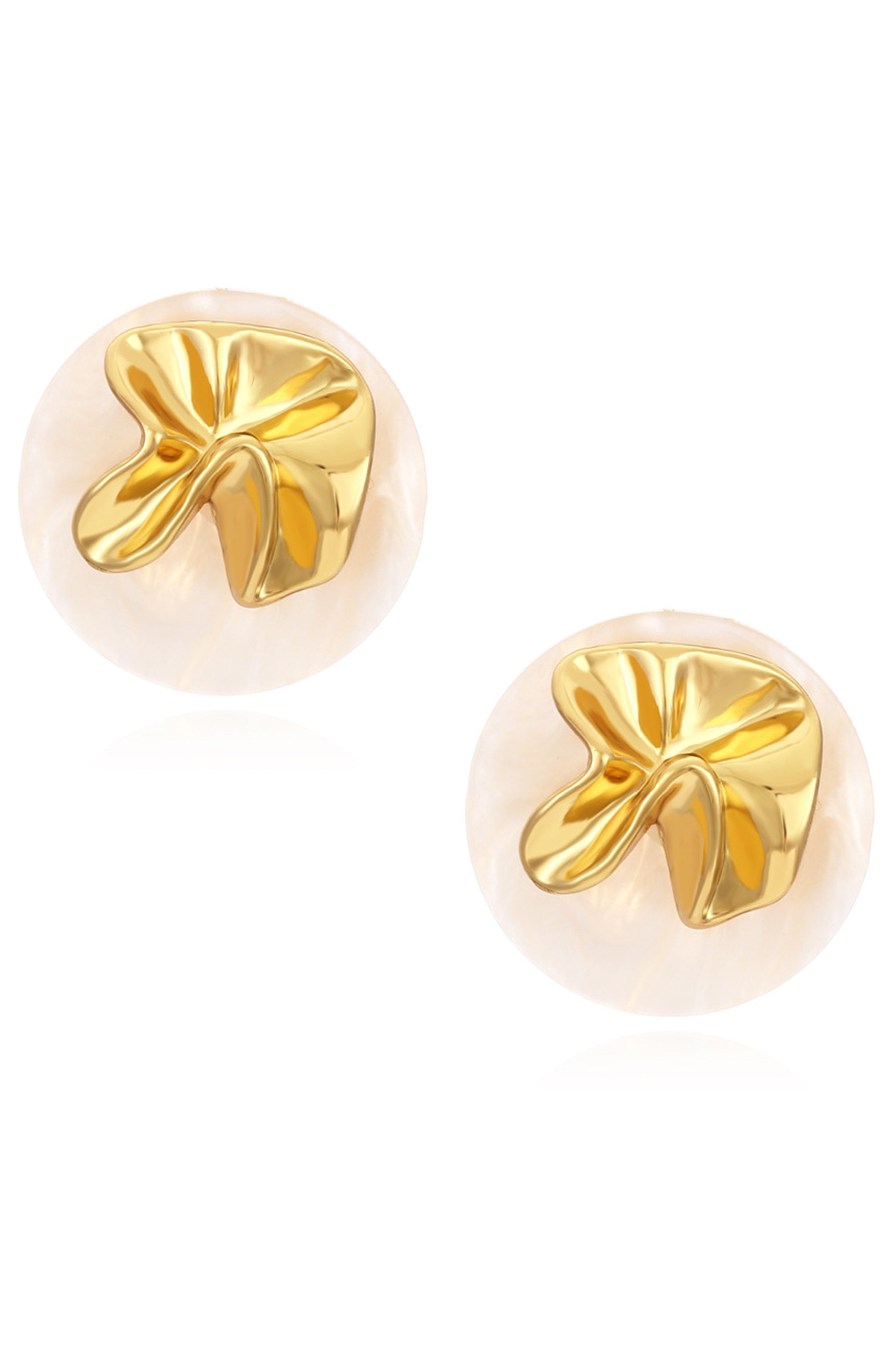 Flower Acrylic Stud Earrings E7754