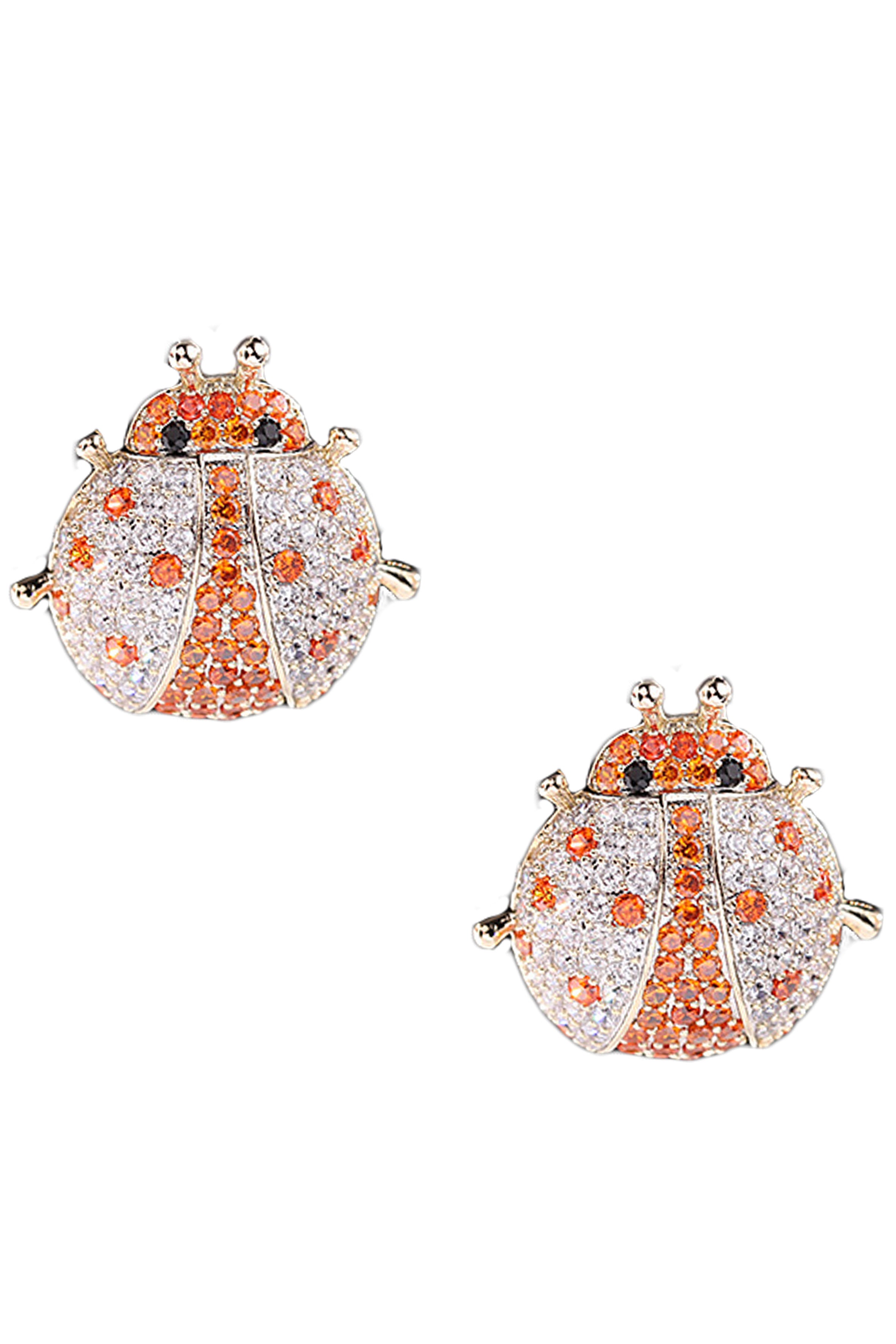 Swarovski ladybug earrings online