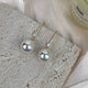 Glass Pear Beads Earrings E8690