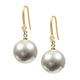 18K Gold Plated Pearl Earrings E8712