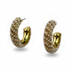 Fashion Glass Beads Pearl Alloy Earrings E8755