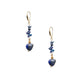 18K Gold Plated Various Stones Earrings E8763